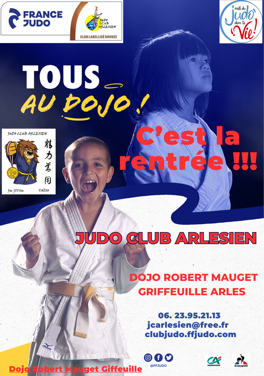 C'est la rentrée au Dojo Robert Mauget de Griffeuille !!!