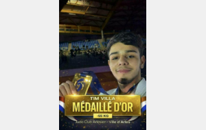 L'Arlésien Tim Villa, Champion de France Juniors 1ère Division 2026